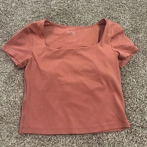 Aerie Pink Crop Top
